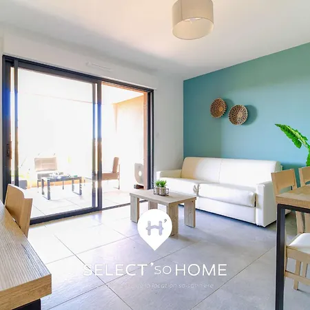 Select'sohome - T2 Pour 4 Personnes Au Coeur De Saint-clair Avec Piscine Et Parking Prive ! - 180sud-b01 Lägenhet